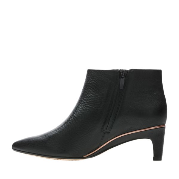 Clarks Womens Ellis Eden Ankle Boots Black | UK-7241689